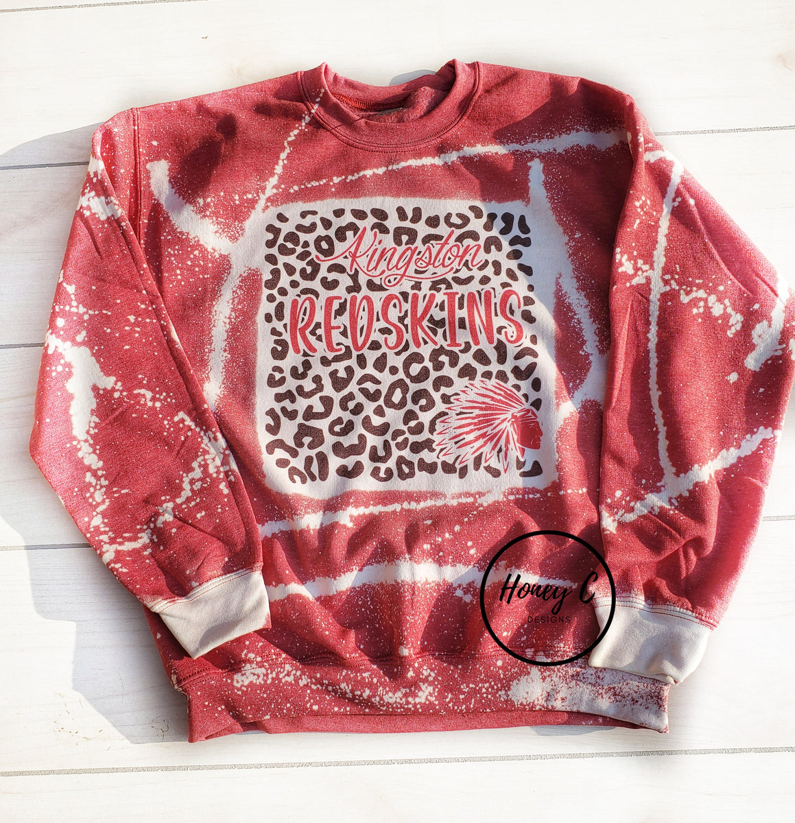 redskins tie dye shirt