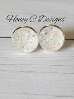 Clear on Silver 12mm
