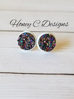 Purple rain on White 10mm