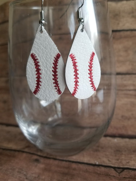 Mini Baseball leather
