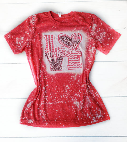 Kingston Love w/leopard *red*