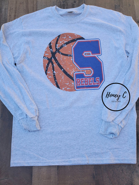 Silo Rebels Basketball Long Sleeve