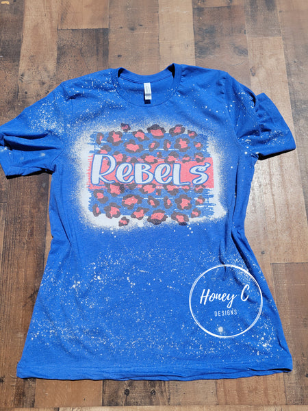 Rebels split blue bleach