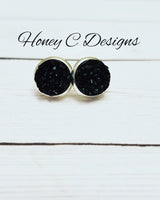 black on silver 12mm