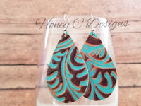 Turquoise western spiral